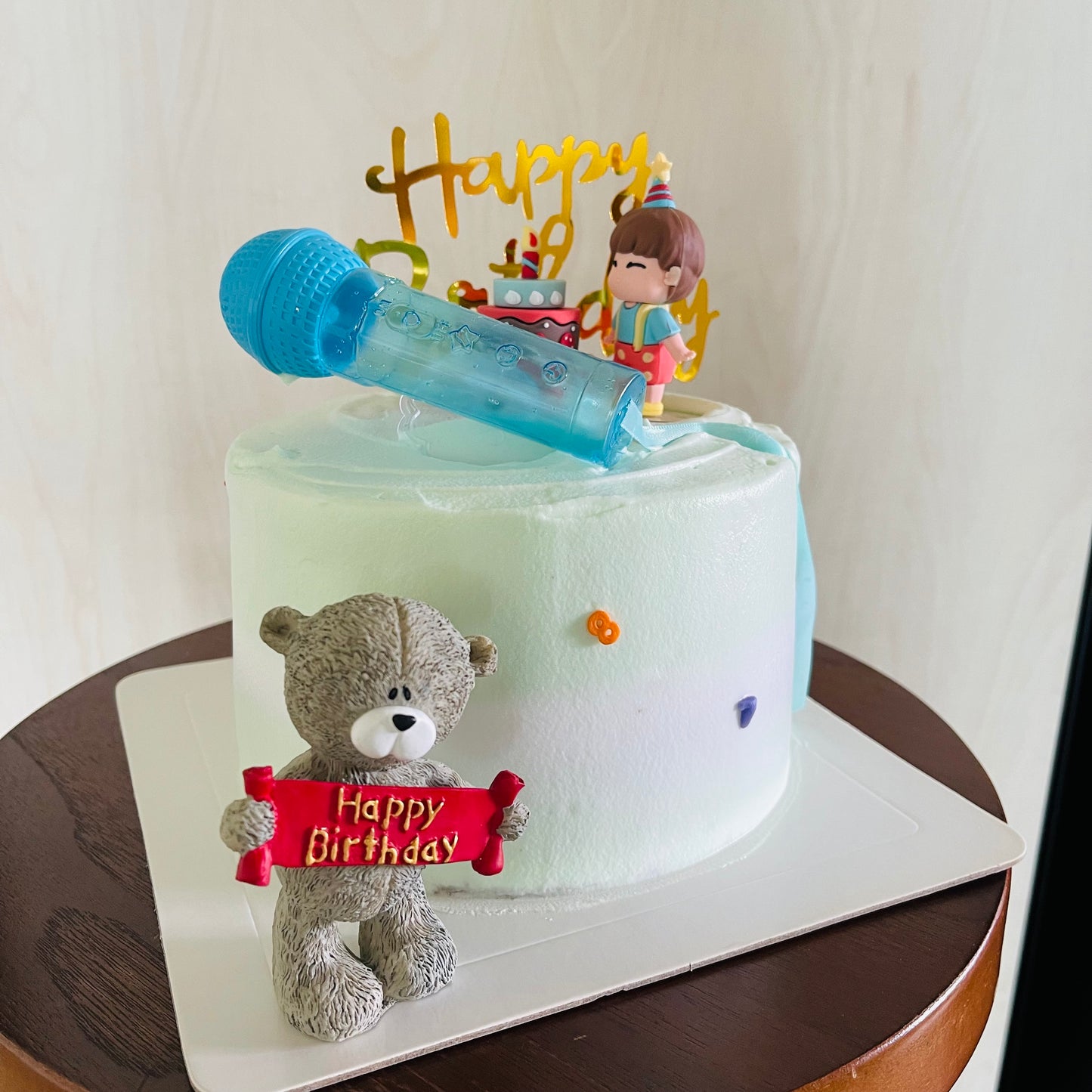 Longevity peach mousse cake Customized cakes for all occasions