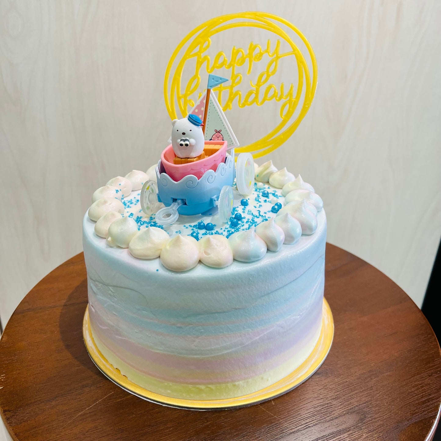 Longevity peach mousse cake Customized cakes for all occasions