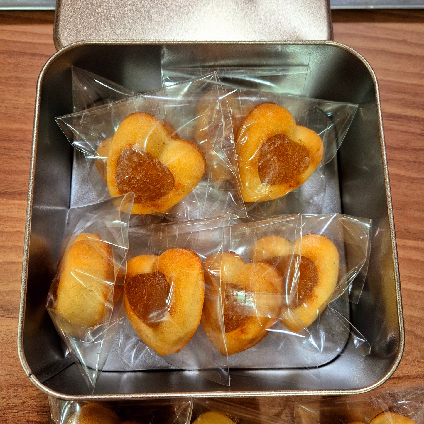 Heart Financier (Pineapple edition) (box of 4)