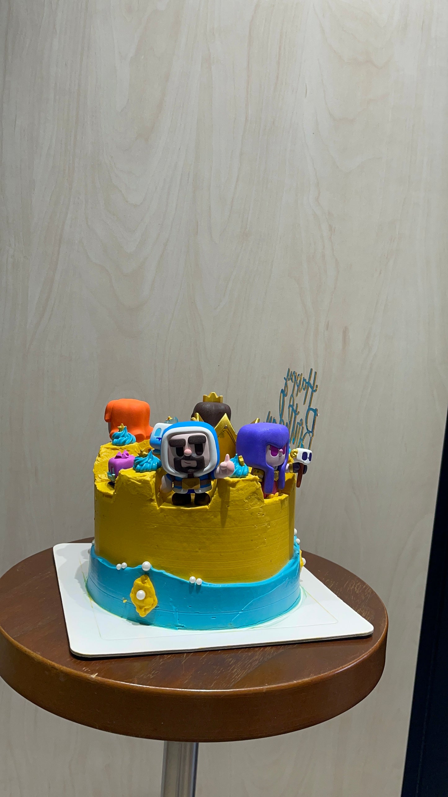 Longevity peach mousse cake Customized cakes for all occasions