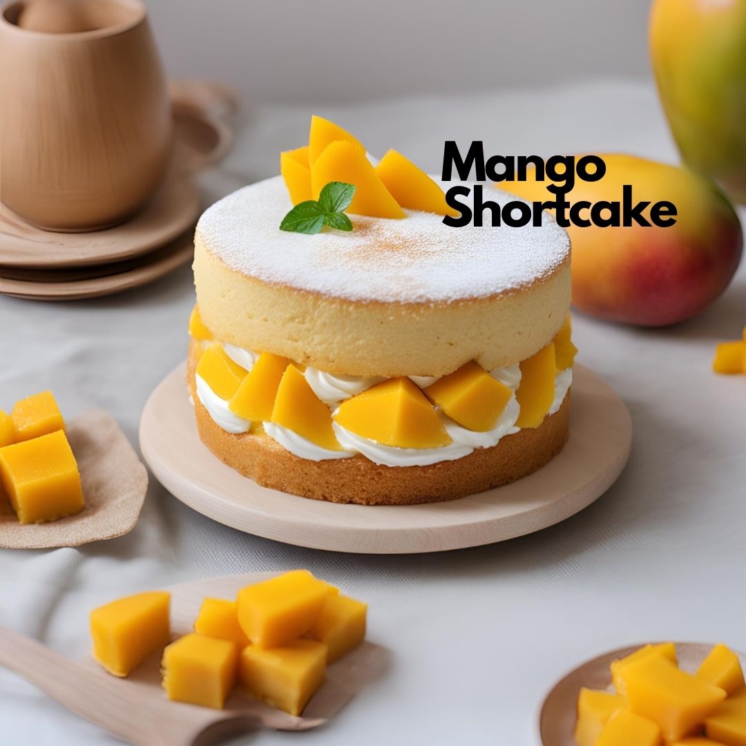 Mango Mousse Short Cake