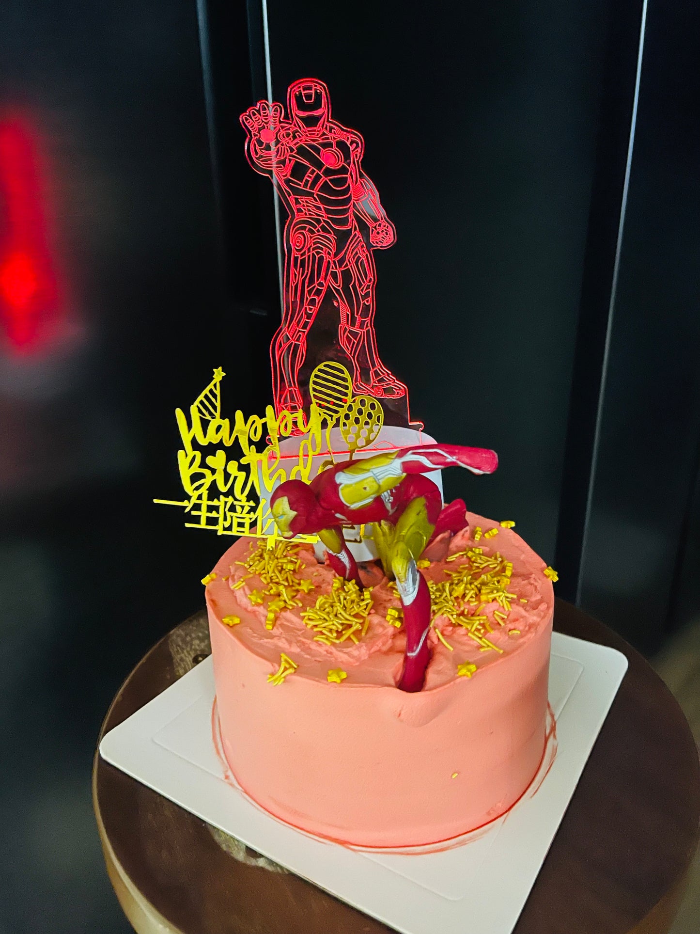Longevity peach mousse cake Customized cakes for all occasions
