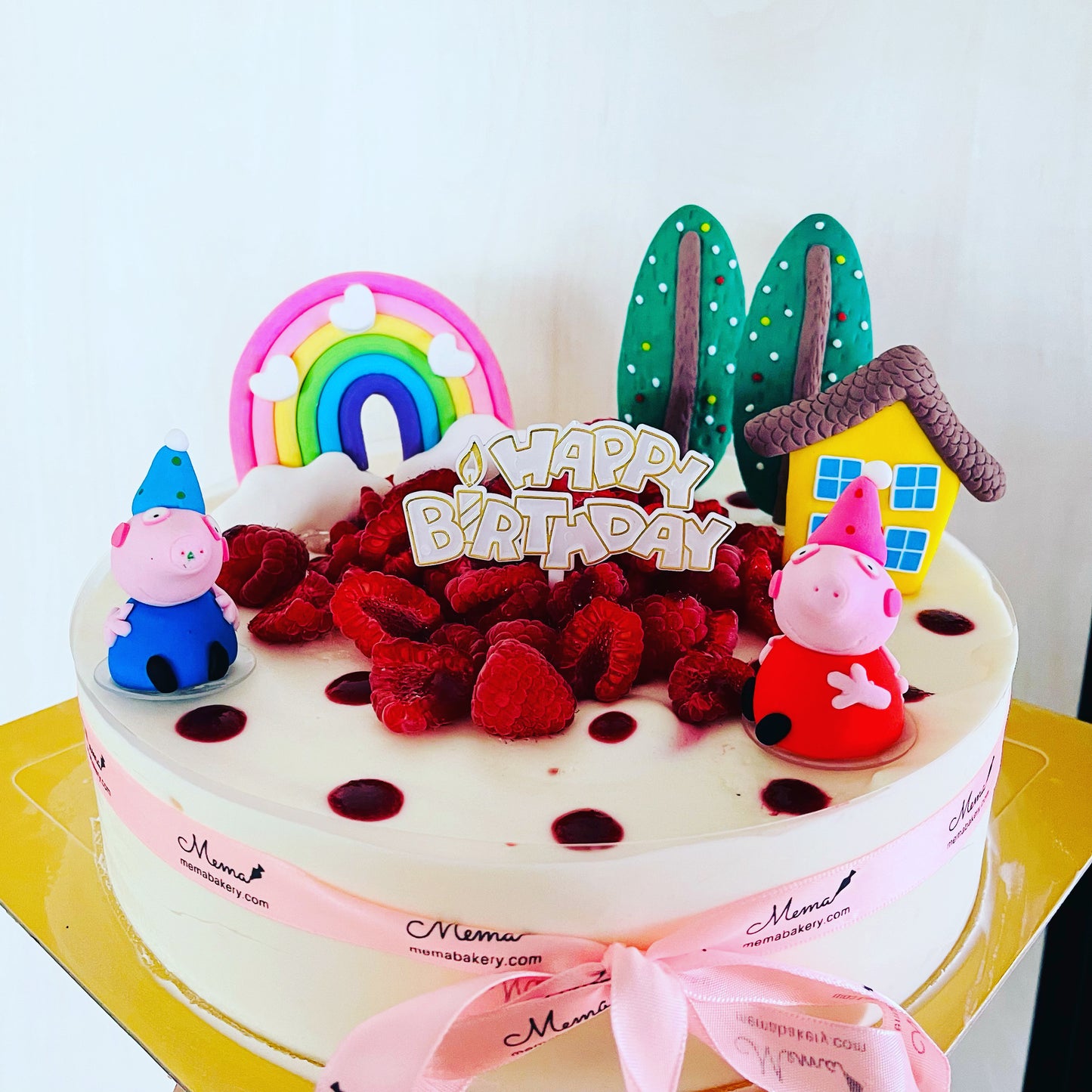 Longevity peach mousse cake Customized cakes for all occasions