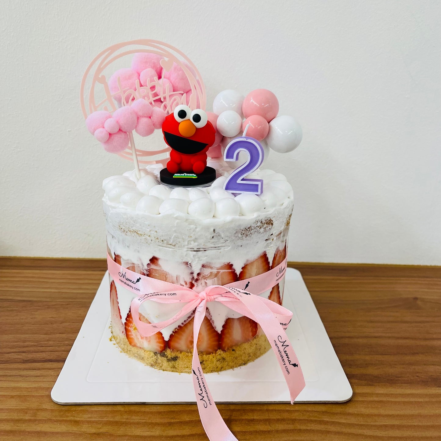 Longevity peach mousse cake Customized cakes for all occasions