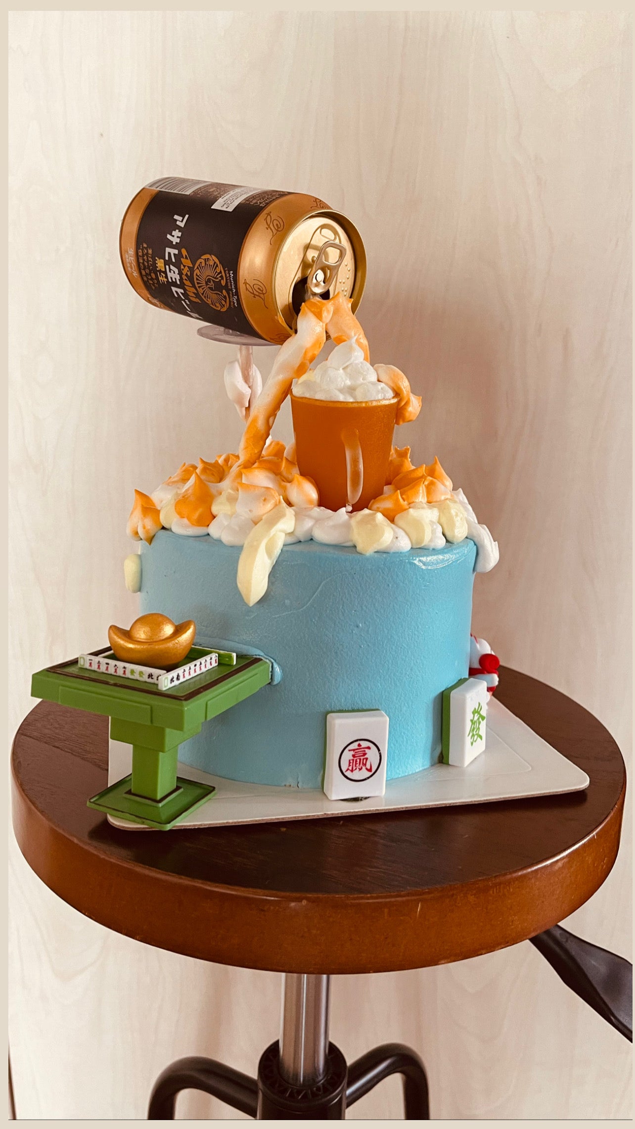 Longevity peach mousse cake Customized cakes for all occasions
