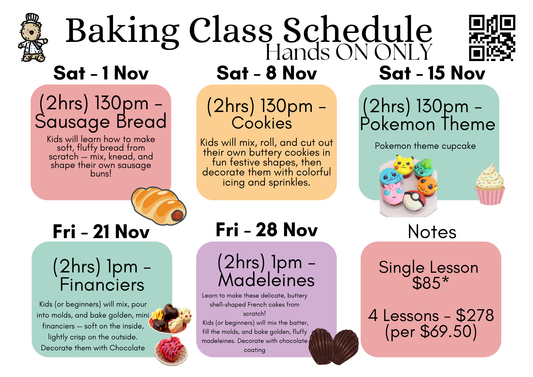 BAKING WORKSHOP NOVEMBER 2025