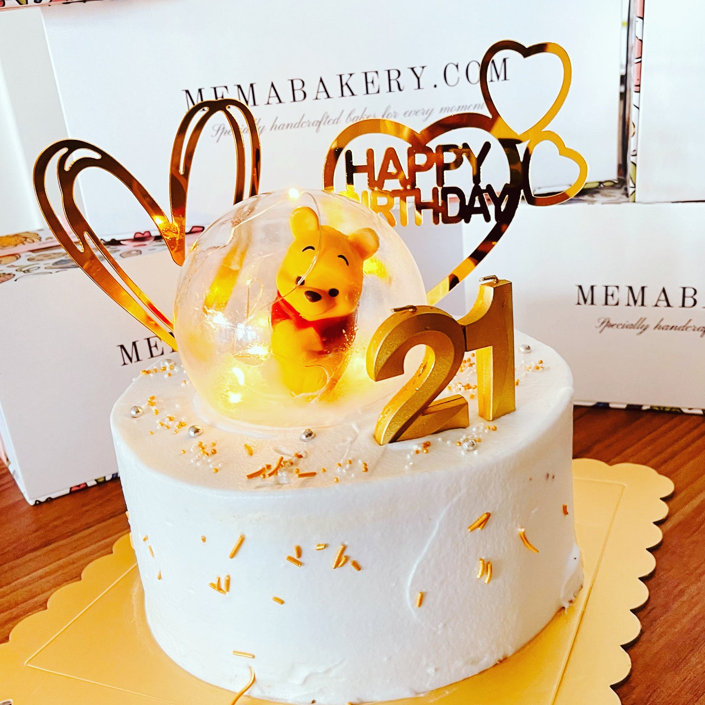 Longevity peach mousse cake Customized cakes for all occasions