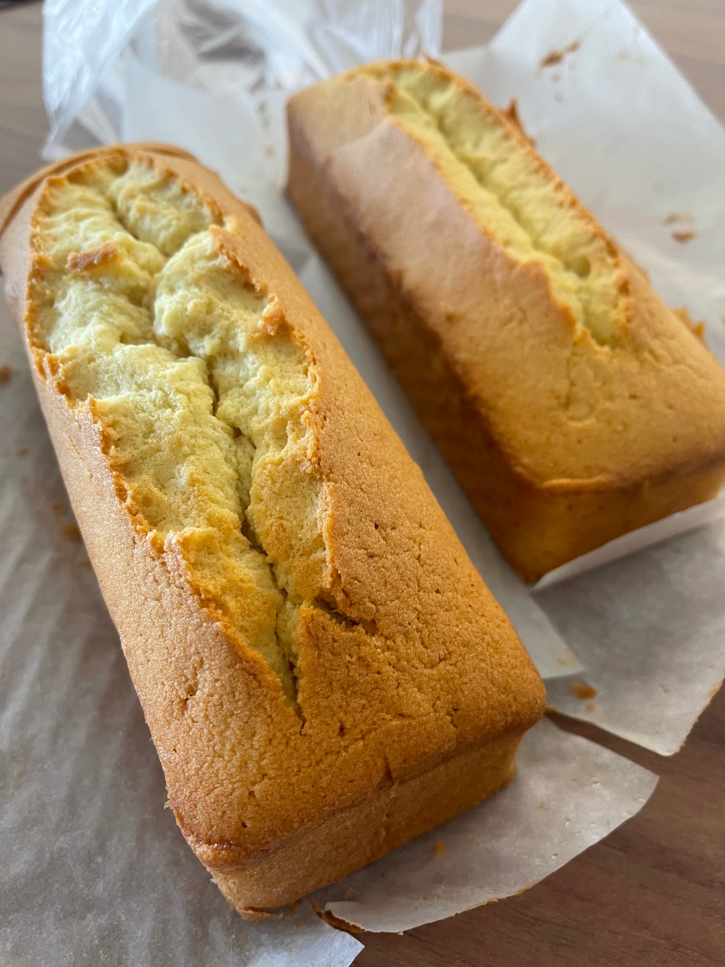 Classic butter cake 40% less sugar