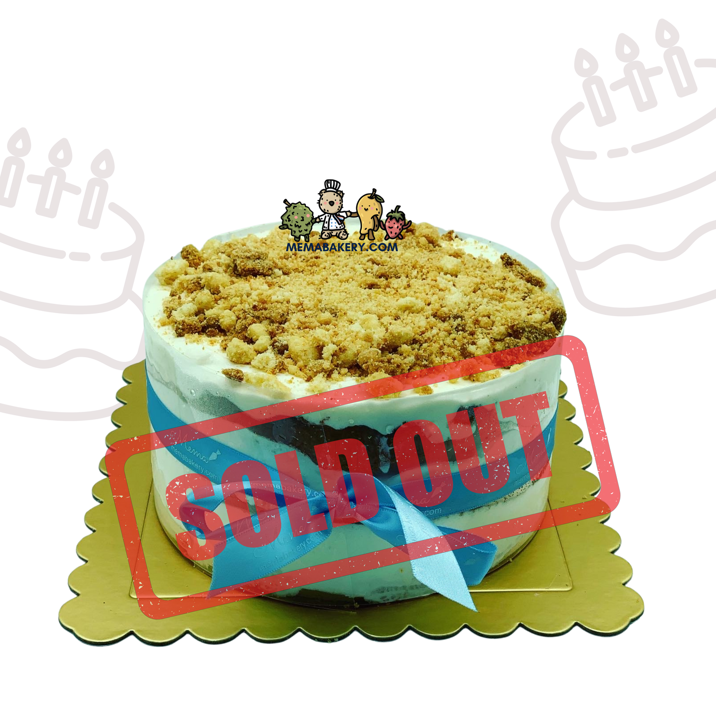 MSW Durian Crumble Mousse Cake