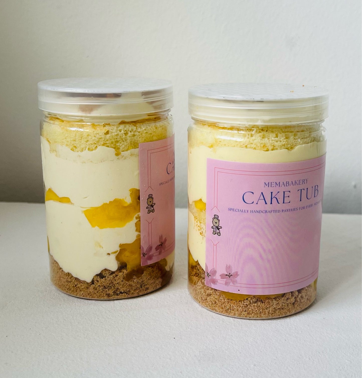 Cake tubs 280ML minimum 5 tubs
