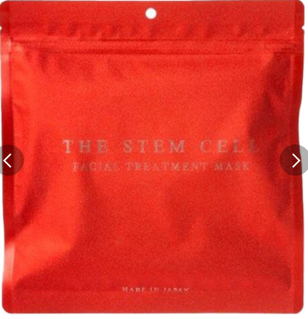 Red Stem cell face mask (30pcs)