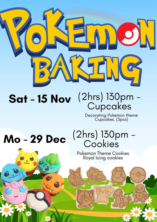 BAKING WORKSHOP POKEMON THEME