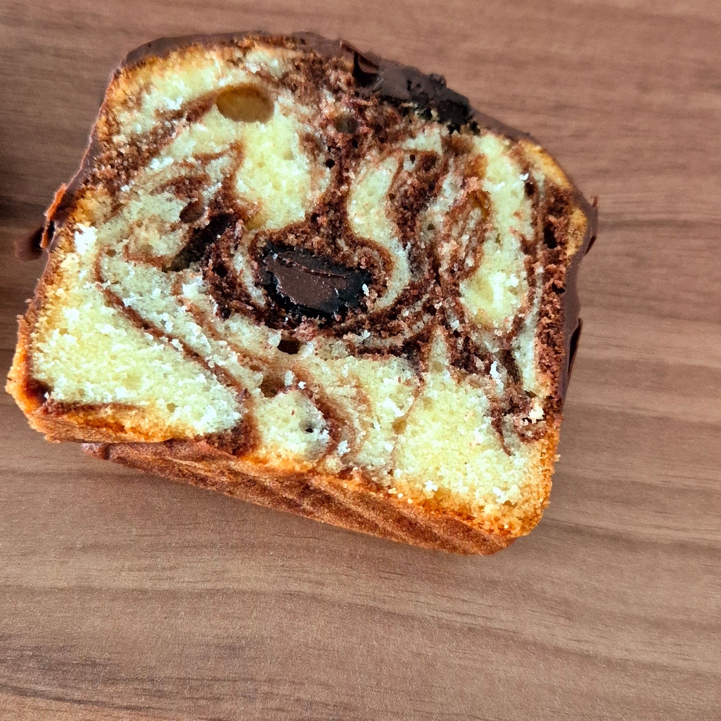 Classic Marble chocolate butter cake 40% less sugar