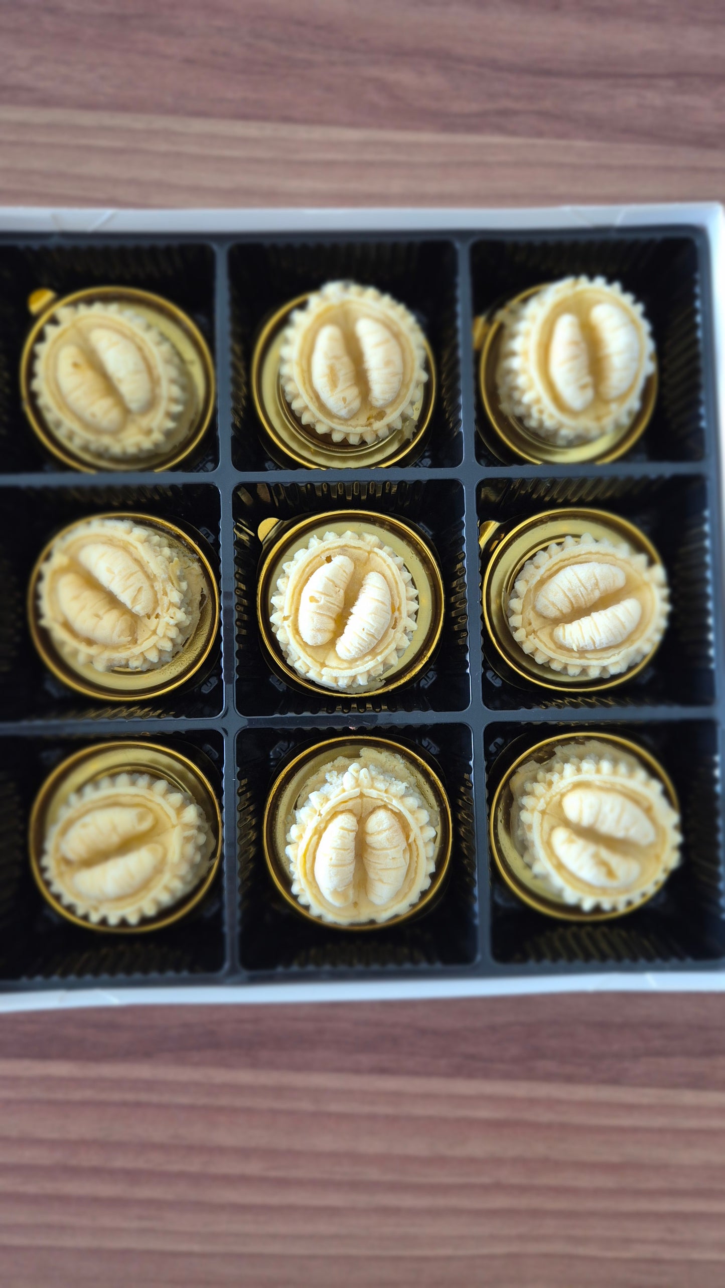 Box of 9: Mini 3D MSW MOONCAKE