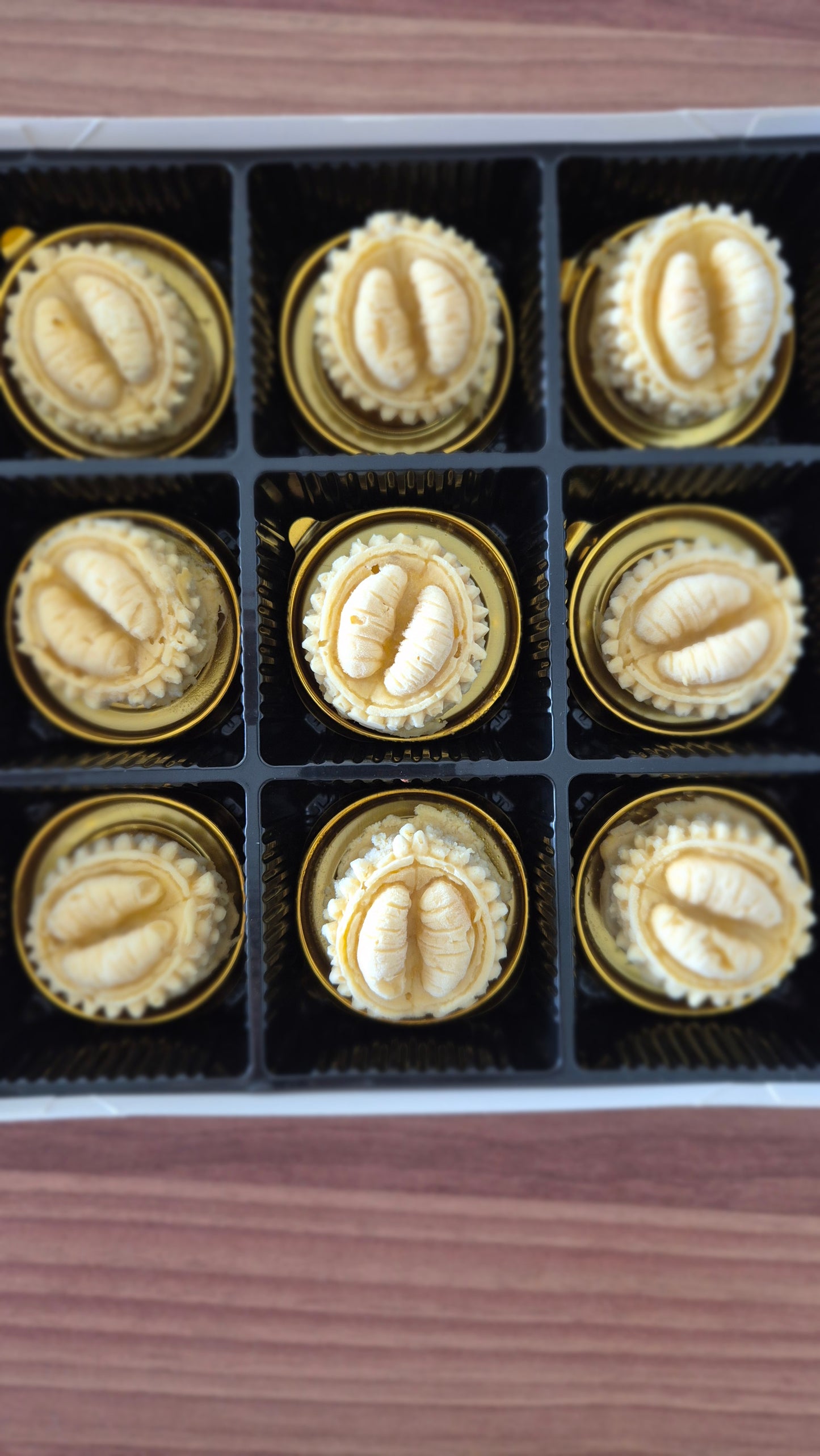 Box of 9: Mini 3D MSW MOONCAKE