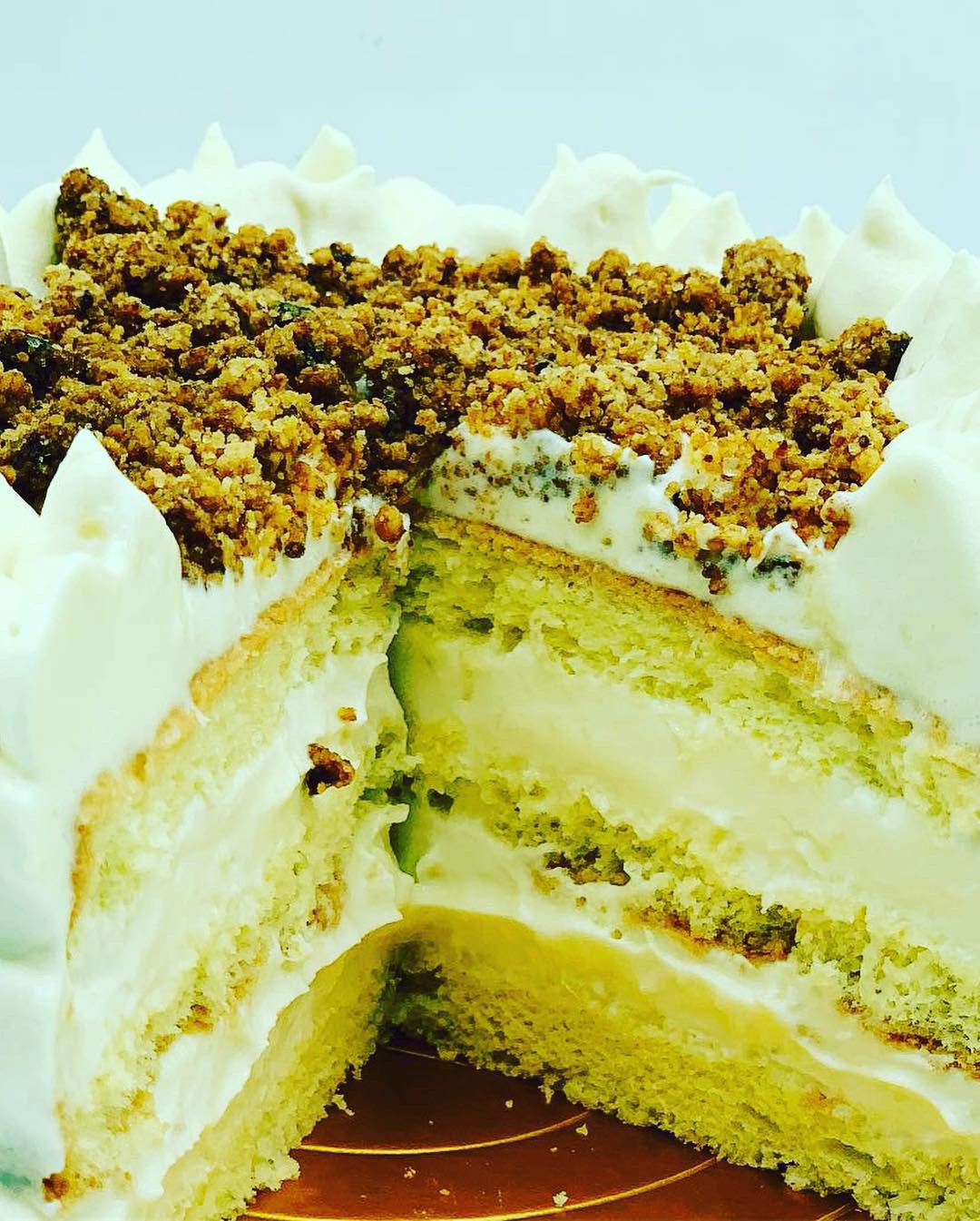 MSW Durian Crumble Mousse Cake