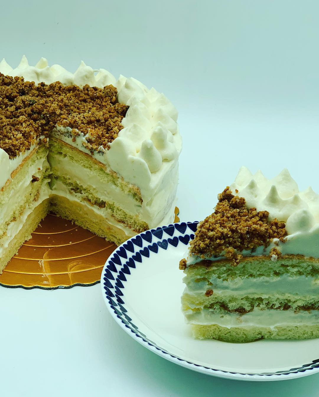 MSW Durian Crumble Mousse Cake