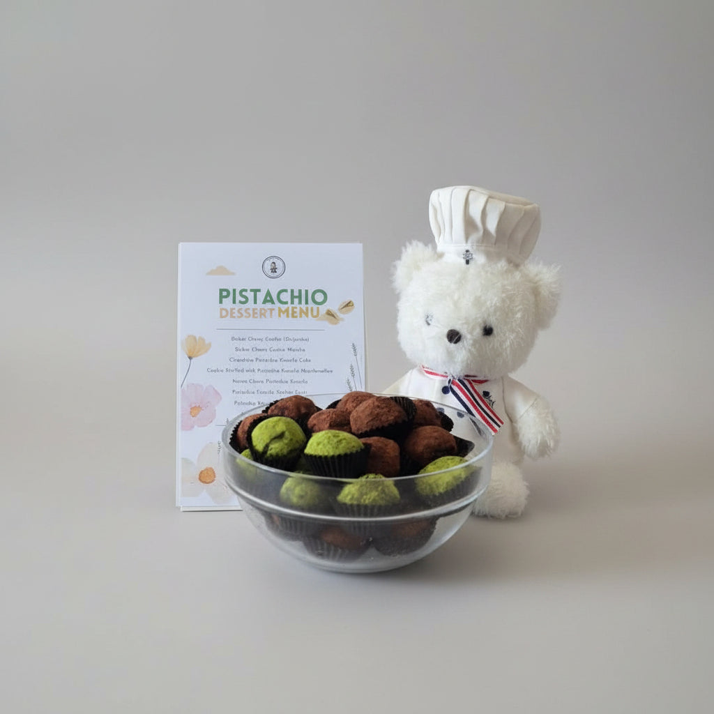 두쫀쿠 (dujjonku = Dubai chewy cookie) Matcha