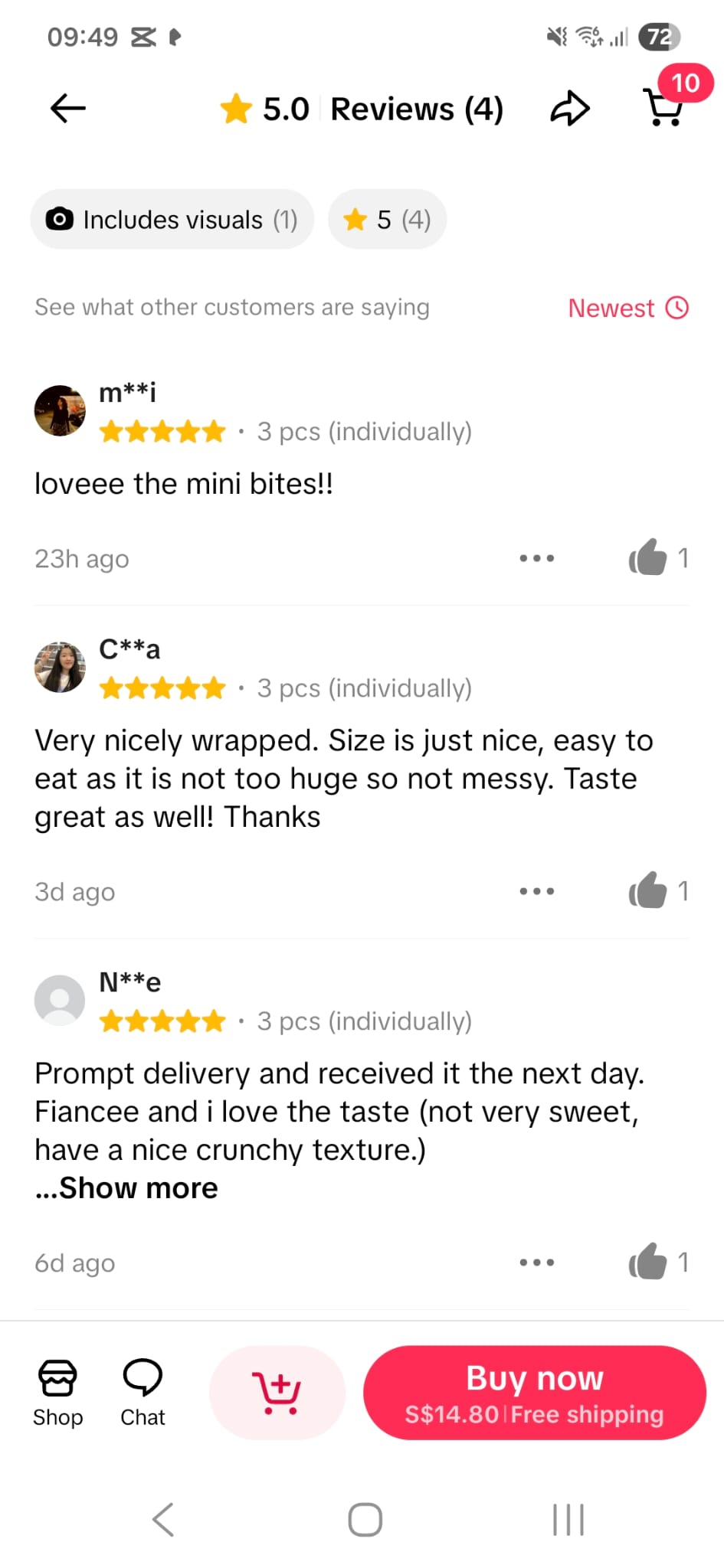 두쫀쿠 (dujjonku = Dubai chewy cookie) Matcha