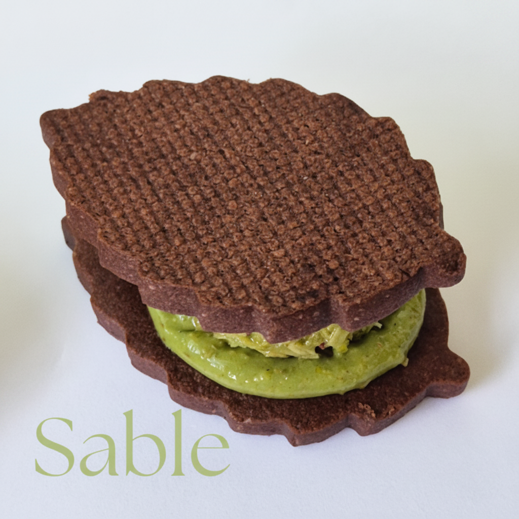 Chocolate Pistachio Kanufa SABLE (2pcs)