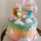 Longevity peach mousse cake Customized cakes for all occasions