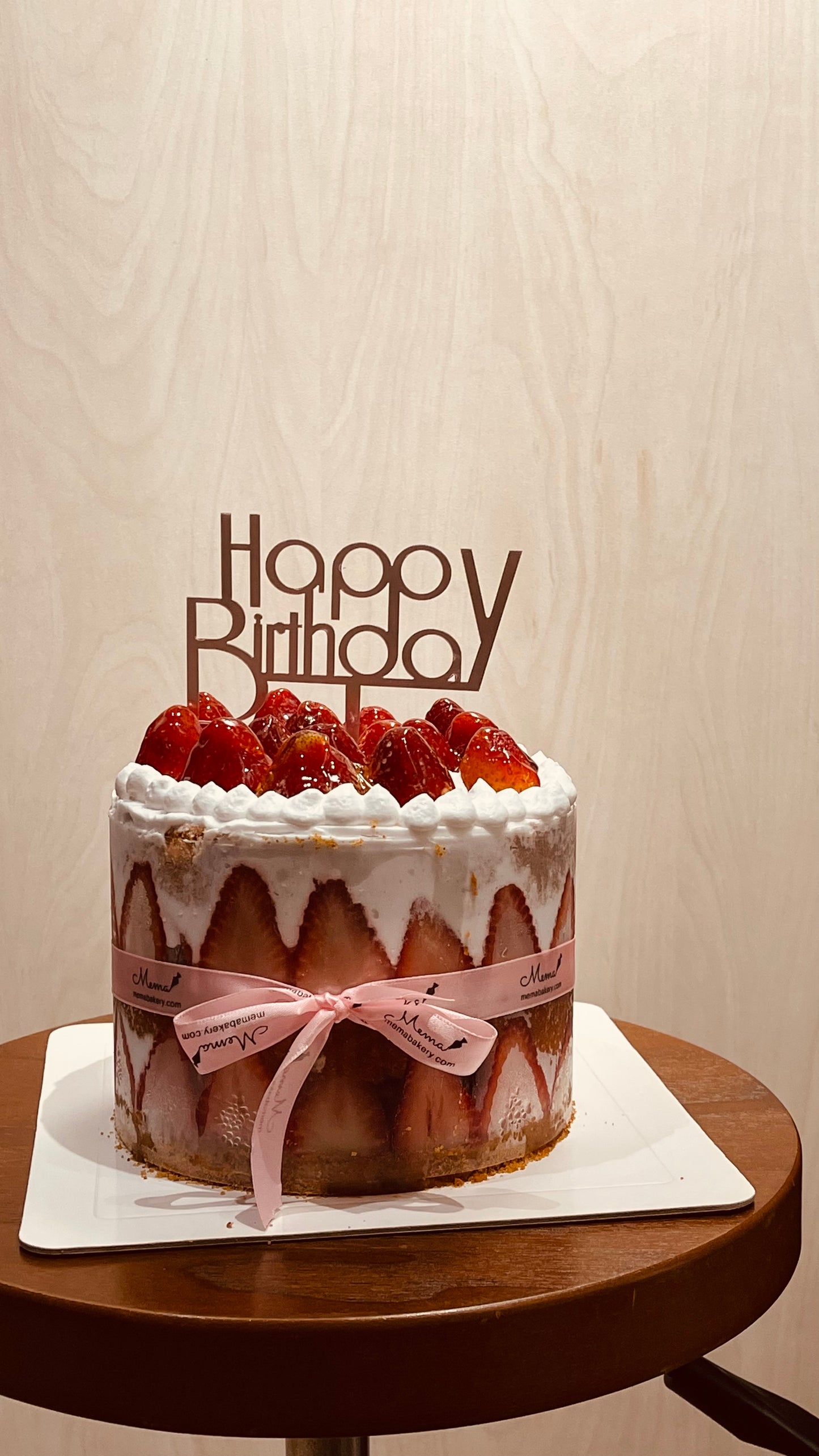 Longevity peach mousse cake Customized cakes for all occasions