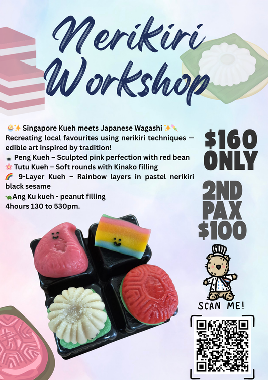 Nerikiri Work shop - SG TRADITIONAL KWEY (4 Motif)