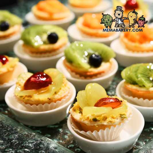 Fruit Custard tart (6pcs)