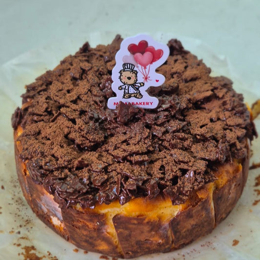 Chocolate Fuelletine Basque CheeseCake