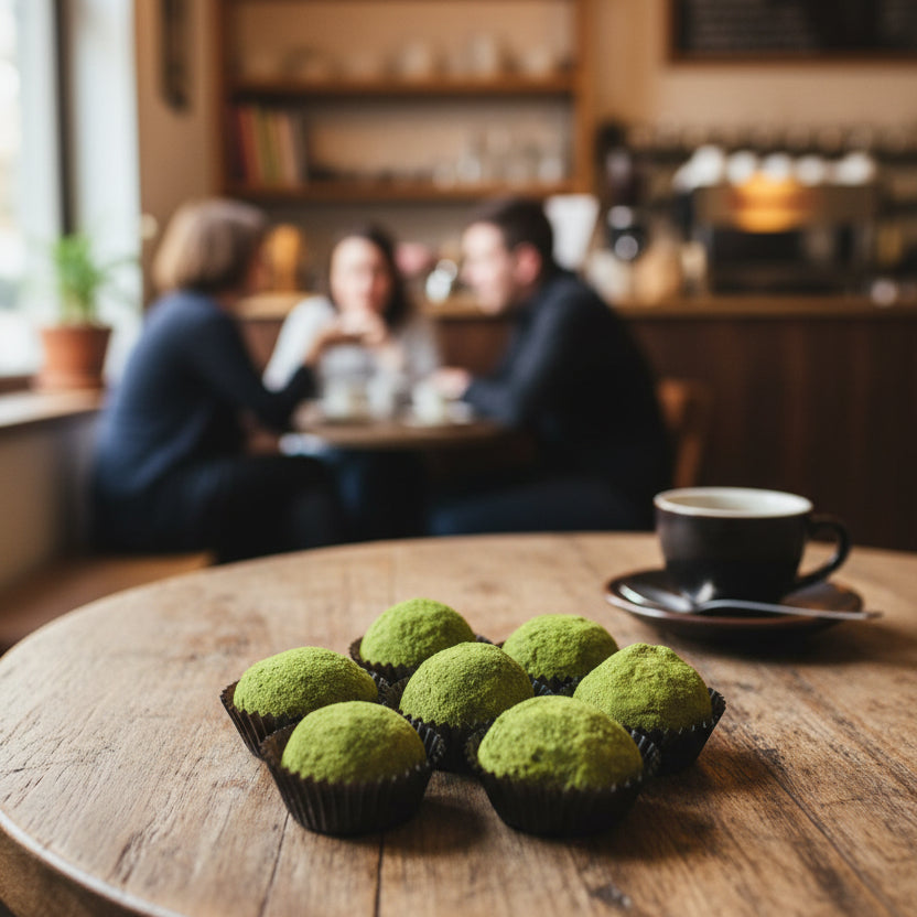 두쫀쿠 (dujjonku = Dubai chewy cookie) Matcha