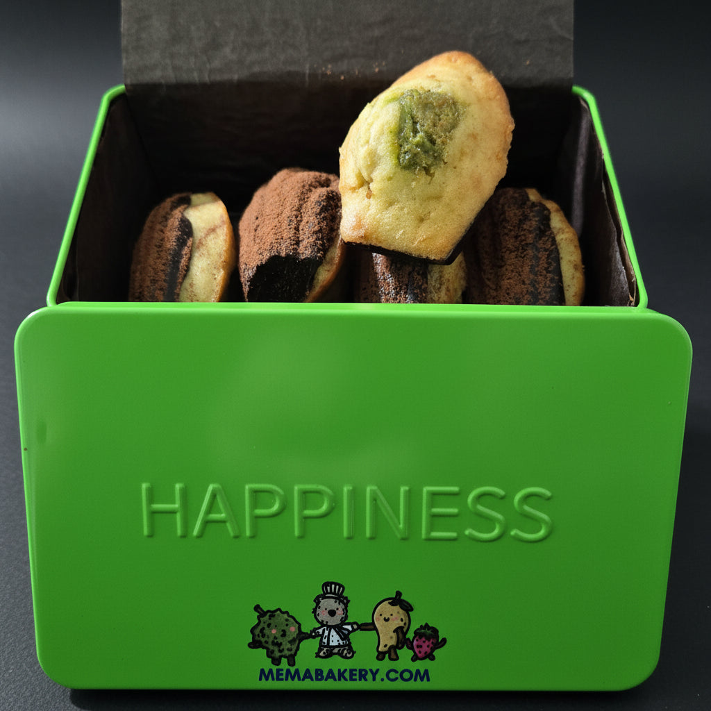 Pistachio Kanufa Chocolate Coating Madeleine (2pc)