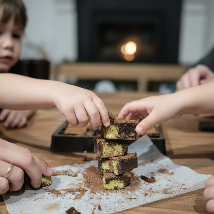 Chocolate Pistachio Kanufa NAMA Chocolate