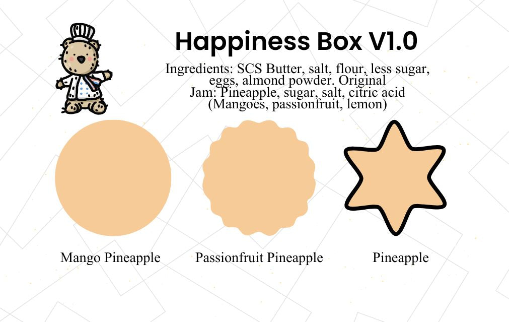 PINEAPPLE BUTTERSAND (15sandwich)