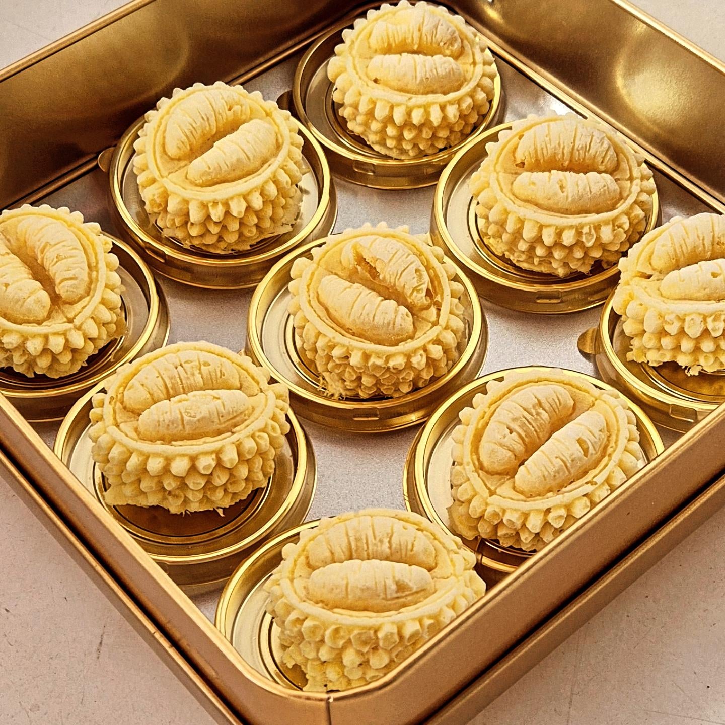 9 pcs Mini 3D MSW MOONCAKE