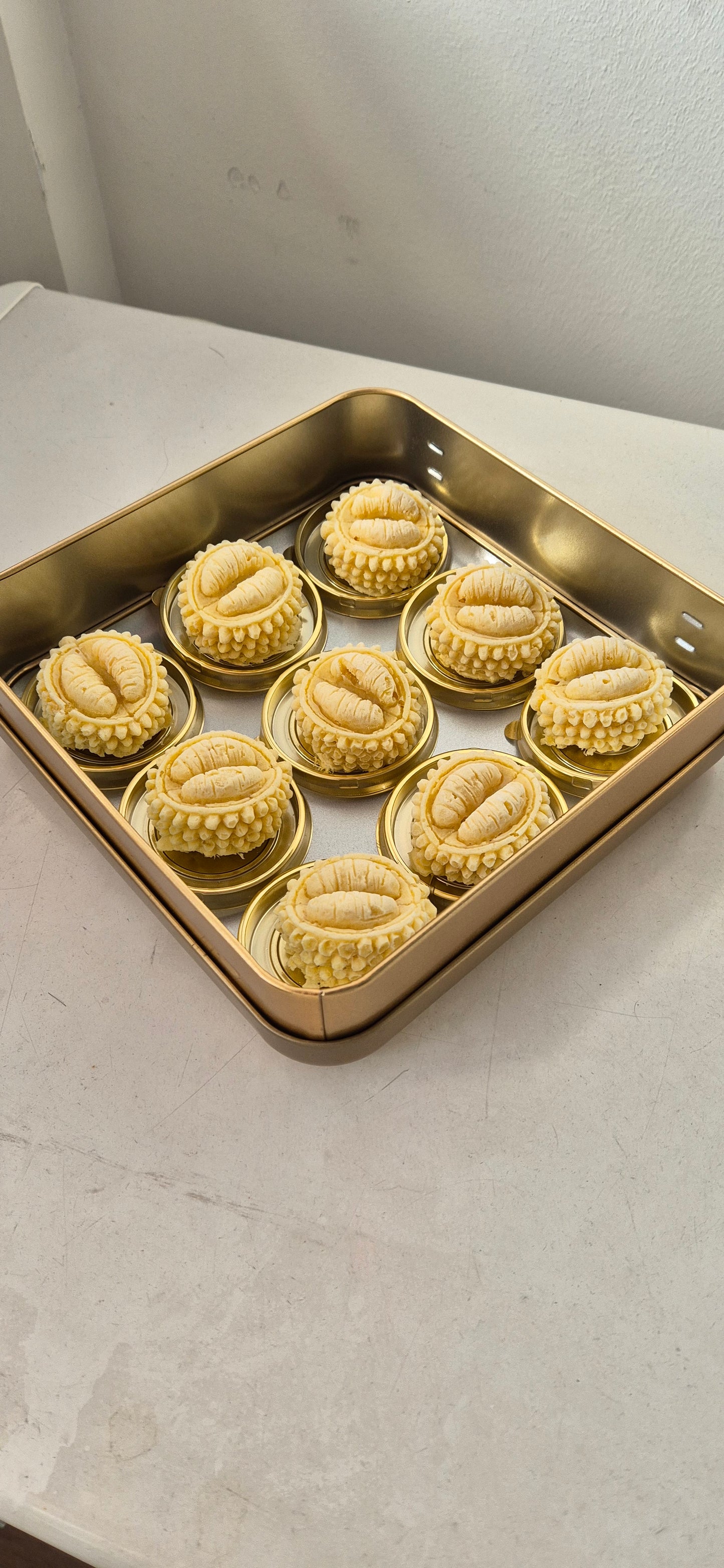 9 pcs Mini 3D MSW MOONCAKE