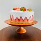 Strawberry Chantilly Cake Heart 5inch