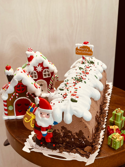 Ultimate chocolate Christmas LOG