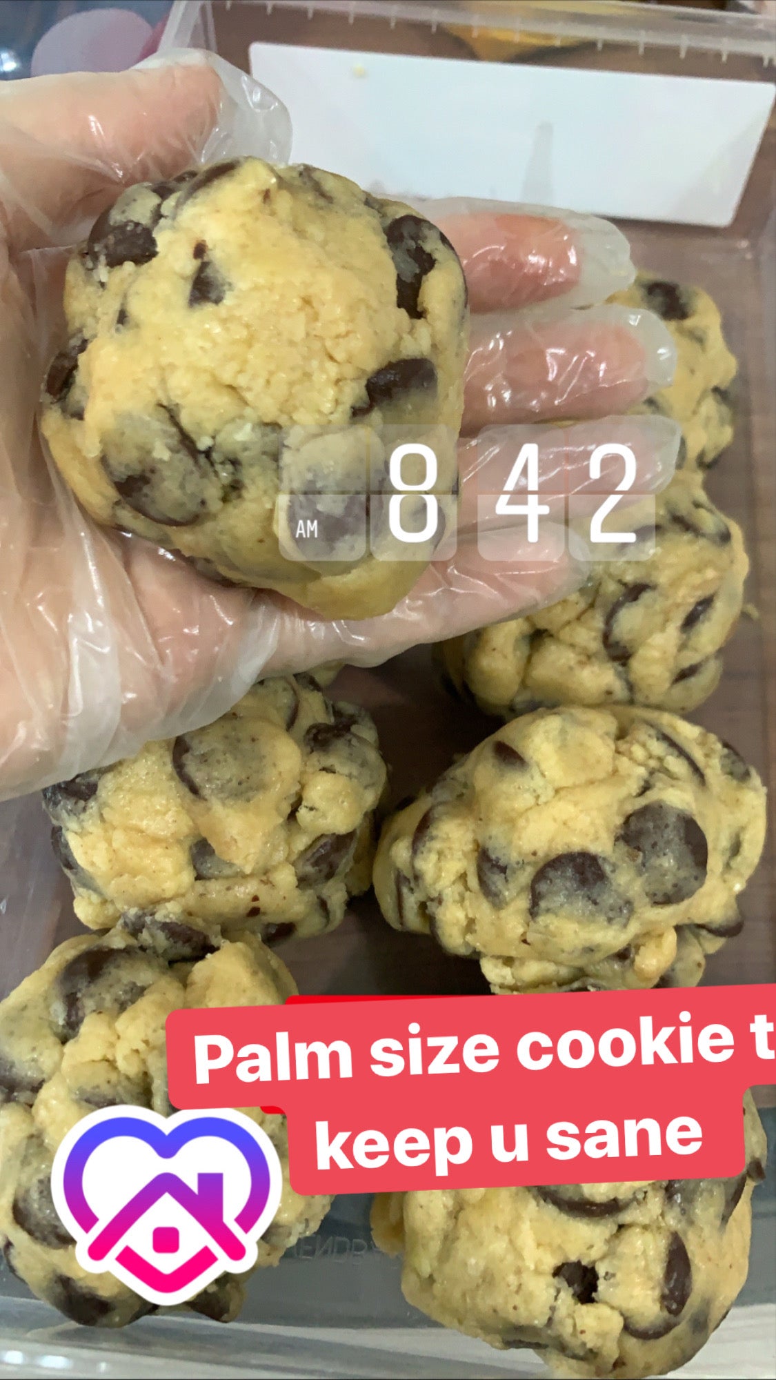 Big Chunks cookies (4pcs)